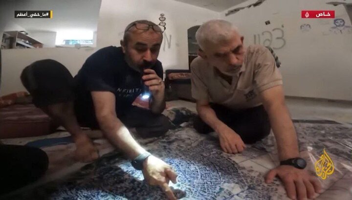 Şehit Sinvar'dan daha önce hiç görmediğiniz görüntüler(+video)