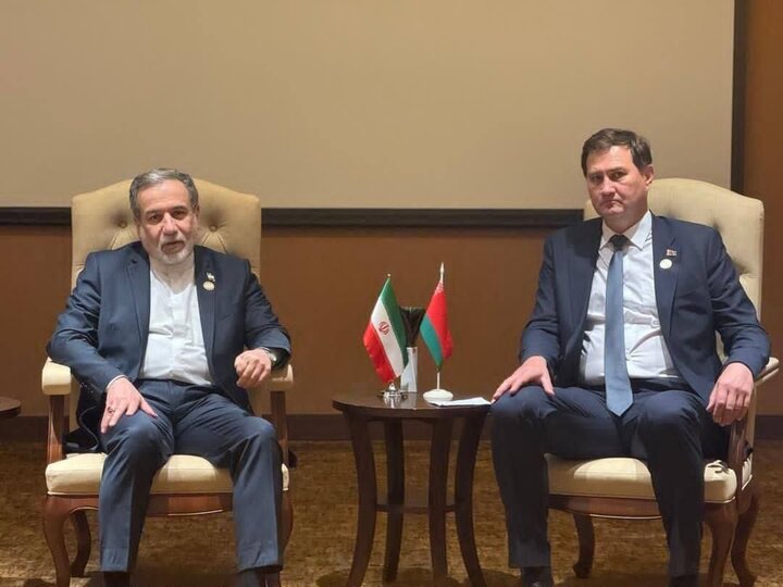 دیدار عراقچی با وزیر امور خارجه بلاروس
