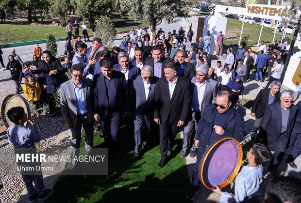 افتتاح پارک ۳۲ هکتاری نیشتمان در سنندج