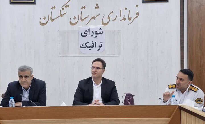 فرماندار تنگستان: ایمنی راه‌ها ارتقا یابد