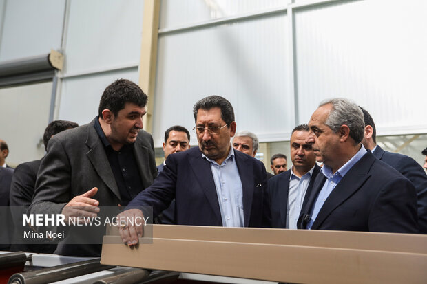  دومین روز سفر وزیر صنعت، معدن و تجارت به آذربایجان شرقی