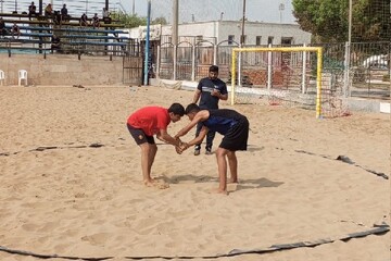 تیم کشتی ساحلی نونهالان هرمزگان به جام استعدادهای برتر کشور راه یافت