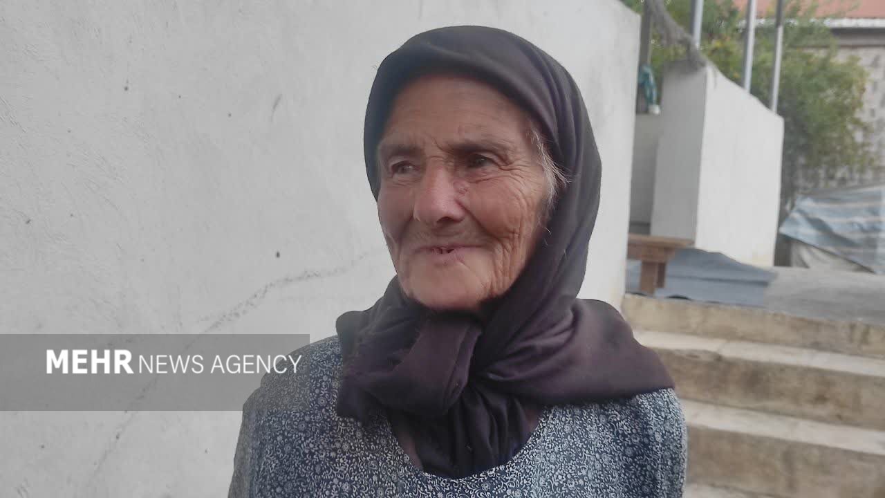 وصال پس از ۳۸ سال دلدادگی؛ روستای لاکوژده در سوگ مادر شهید نشست