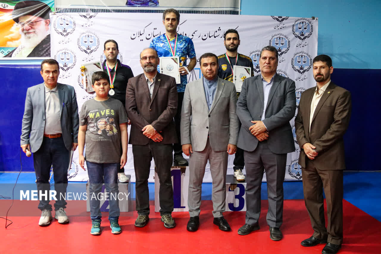 برگزاری مسابقات تنیس روی میز ویژه کارشناسان رسمی دادگستری گیلان