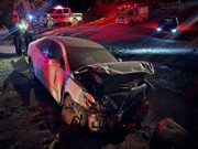 زمانپور: تصادف پژو ۴۰۵ و پارس در محور قهدریجان–رحمت‌آباد ۵ مصدوم داشت