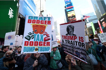 ABD genelinde Trump karşıtı protesto (+video)