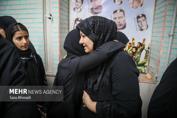 تشییع پیکر مرزبان شهید «سجاد صیامی» در مشهد