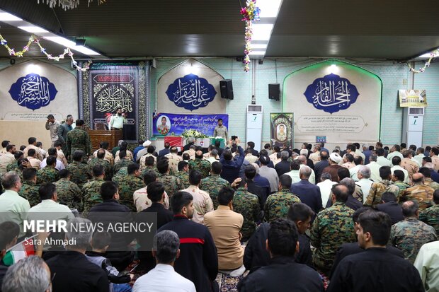 تشییع پیکر مرزبان شهید «سجاد صیامی» در مشهد