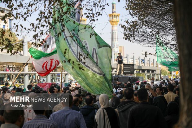 تشییع پیکر مرزبان شهید «سجاد صیامی» در مشهد