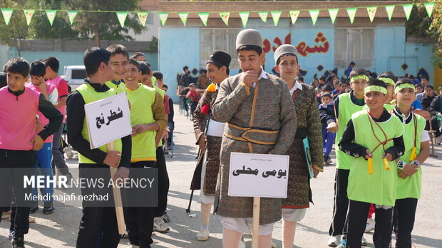 افتتاحیه المپیاد ورزشی درون مدرسه ای
