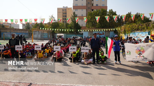 افتتاحیه المپیاد ورزشی درون مدرسه ای