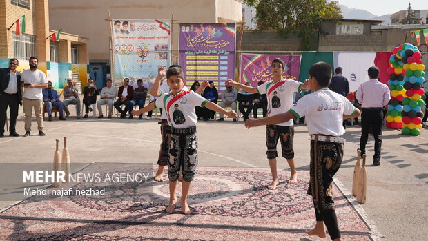افتتاحیه المپیاد ورزشی درون مدرسه ای
