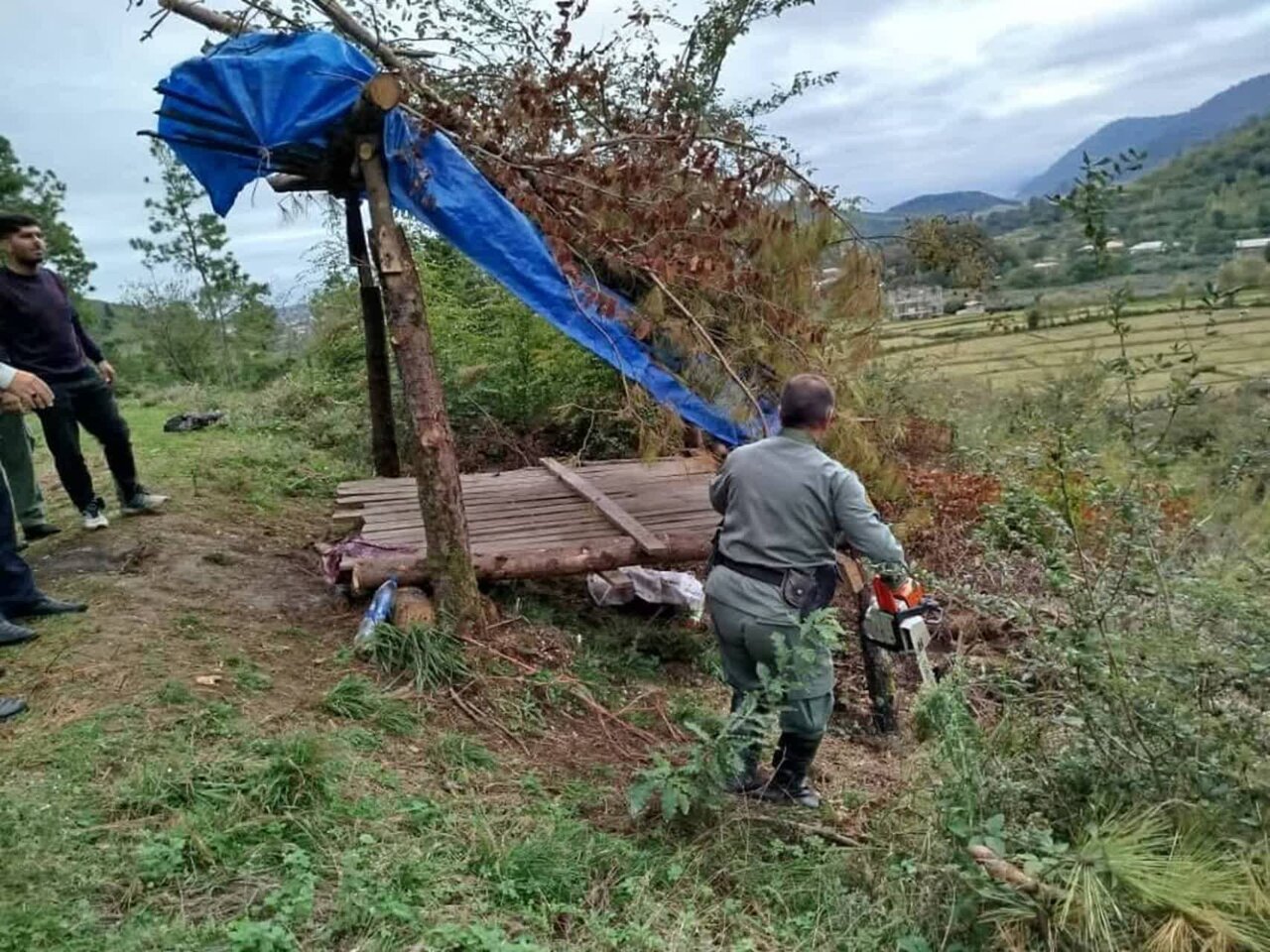 رفع تصرف زمین ۵۰ میلیارد تومانی در تالش