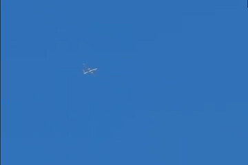 پرواز پهپاد «هرمس ۹۰۰» رژیم صهیونیستی بر فراز جنوب لبنان+ فیلم