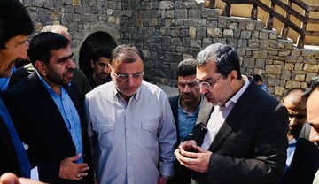 استاندار گلستان از ظرفیت‌های گردشگری و تاریخی قلعه‌قافه بازدید کرد