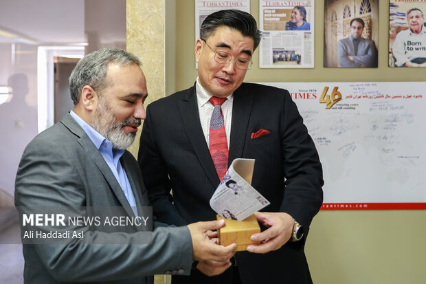 بازدید سفیر کره جنوبی از خبرگزاری مهر