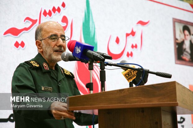 آیین افتتاحیه چهاردهمین نمایشگاه ملی کتاب دفاع مقدس در بجنورد
