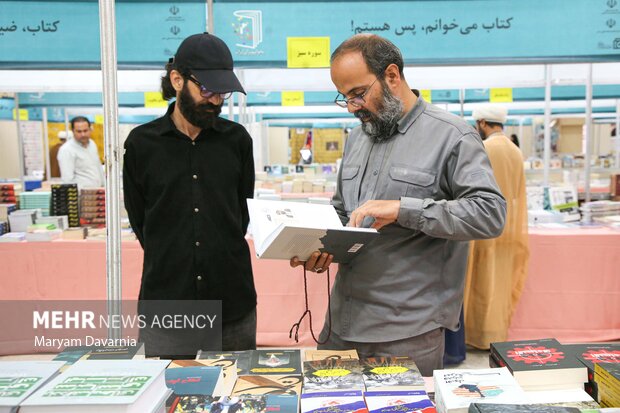 آیین افتتاحیه چهاردهمین نمایشگاه ملی کتاب دفاع مقدس در بجنورد