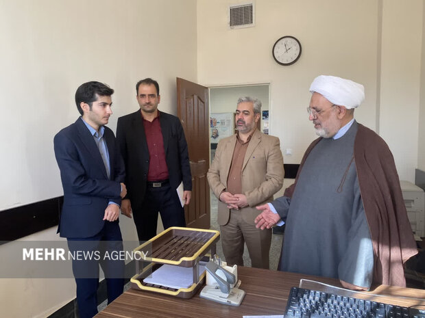 تأکید رئیس‌کل دادگستری استان سمنان برارتقای حوزه قضائی بیارجمند شاهرود