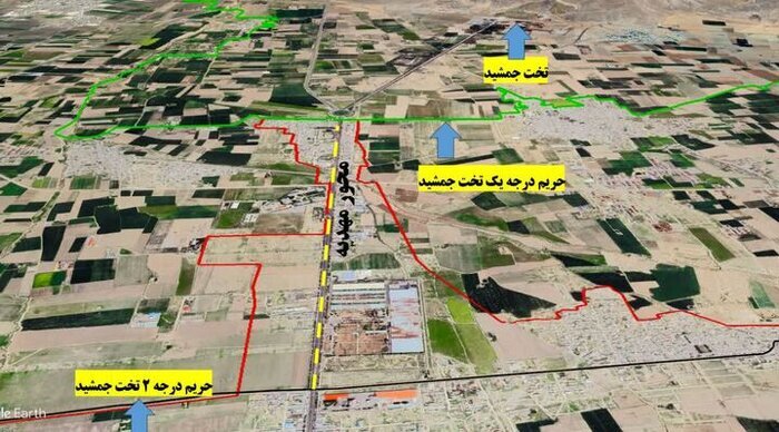 حتی یک متر از حریم ممنوعه «تخت جمشید» به محدوده طرح جامع شهر اضافه نشد 2