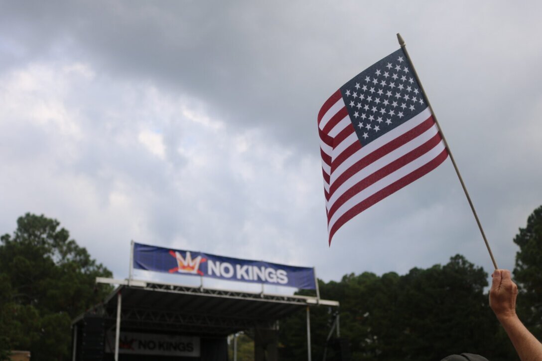 Thousands rally against Trump at Atlanta No Kings protest