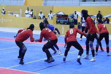 دختران کبدی ایران گام دوم را محکم‌تر برداشتند