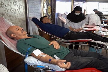 کارکنان ورزش و جوانان تهران برای اهدای خون آستین بالا زدند