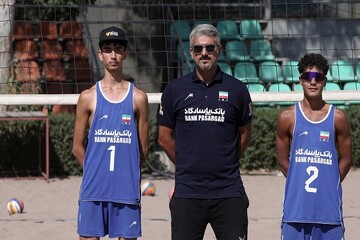 پیروزی ملی‌پوشان والیبال ساحلی مقابل مالزی