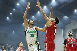 پیروزی خانگی کاله مازندران مقابل مهگل البرز در لیگ برتر بسکتبال