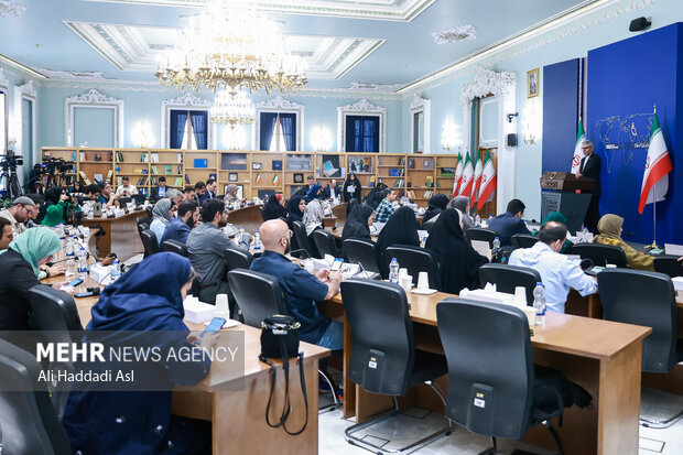 نشست خبری سخنگوی وزارت امور خارجه