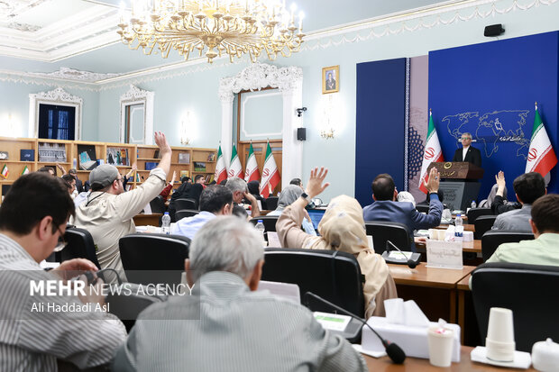 نشست خبری سخنگوی وزارت امور خارجه