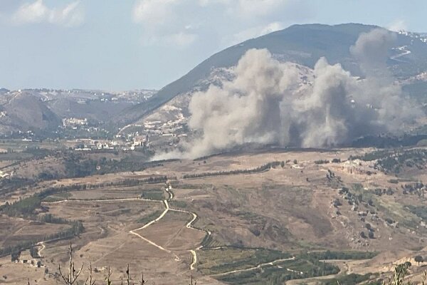 حملات سنگین هوایی رژیم صهیونیستی به لبنان+فیلم