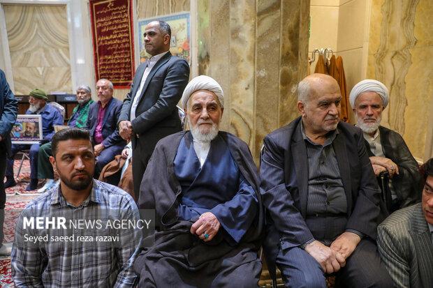  حجت السلام علی اکبر ناطق نوری در مراسم  بزرگداشت سردار علیرضا افشار
