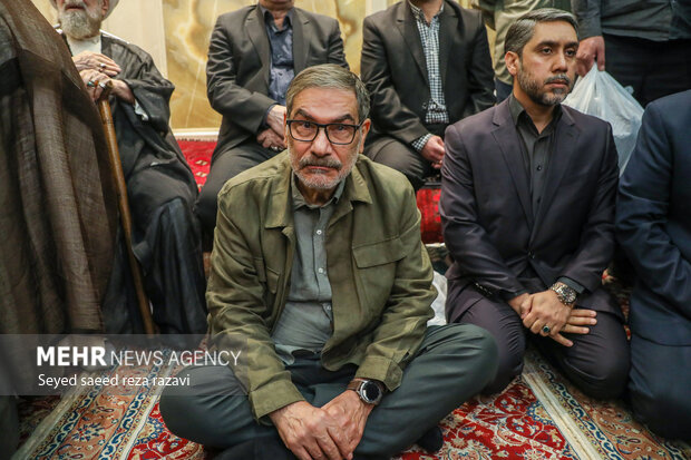  علی شمخانی در مراسم سومین روز درگذشت سردار علیرضا افشار