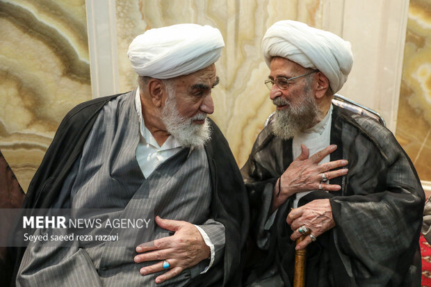  حجت السلام محمد گلپایگانی در مراسم  بزرگداشت سردار علیرضا افشار