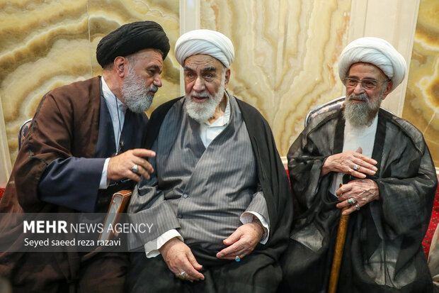  حجت السلام محمد گلپایگانی در مراسم  بزرگداشت سردار علیرضا افشار