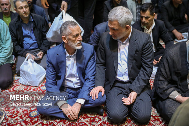 سردار محمد شیرازی در مراسم  بزرگداشت سردار علیرضا افشار