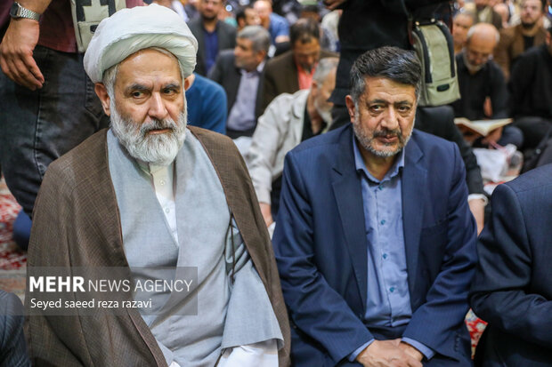 حجت‌الاسلام حسین طائب در  مراسم  بزرگداشت سردار علیرضا افشار