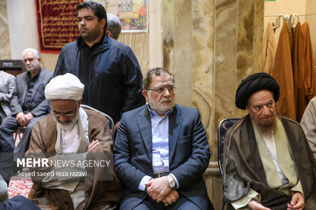 مراسم بزرگداشت سردار علیرضا افشار 61