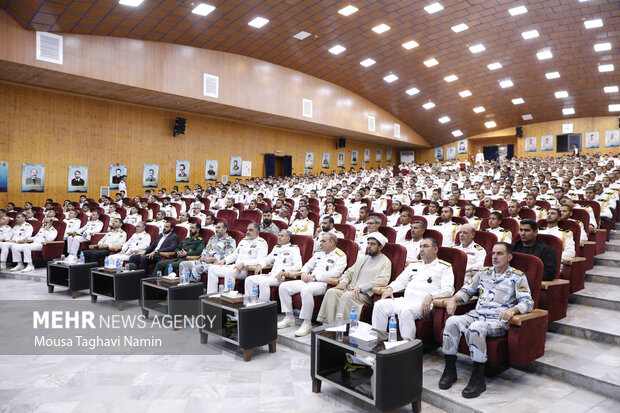 آیین دانش آموختگی دانشجویان دانشگاه علوم دریایی امام خمینی (ره) نداجا 6