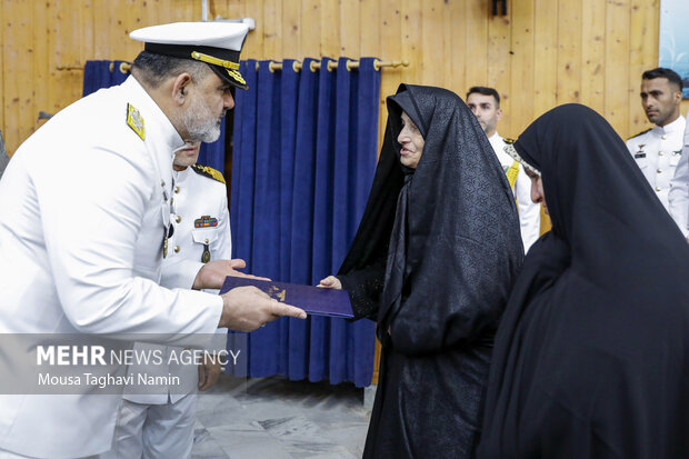 آیین دانش آموختگی دانشجویان دانشگاه علوم دریایی امام خمینی (ره) نداجا 7