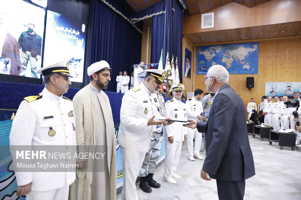 آیین دانش آموختگی دانشجویان دانشگاه علوم دریایی امام خمینی (ره) نداجا 8