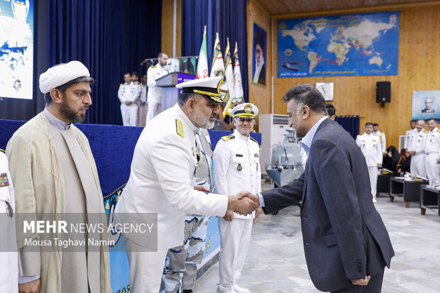 آیین دانش آموختگی دانشجویان دانشگاه علوم دریایی امام خمینی (ره) نداجا 9