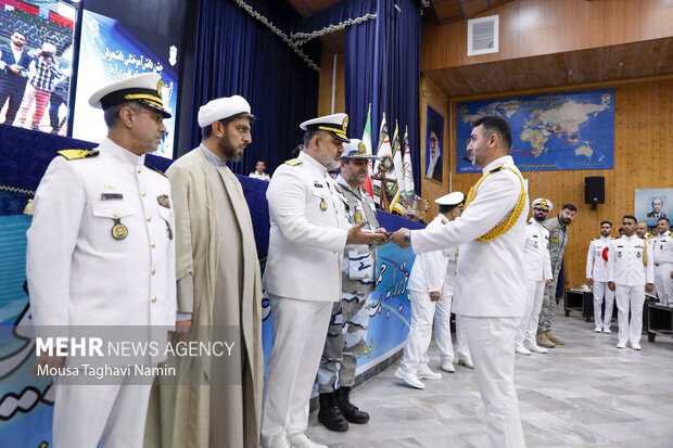 آیین دانش آموختگی دانشجویان دانشگاه علوم دریایی امام خمینی (ره) نداجا 10
