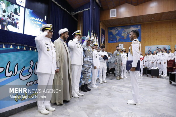 آیین دانش آموختگی دانشجویان دانشگاه علوم دریایی امام خمینی (ره) نداجا 14