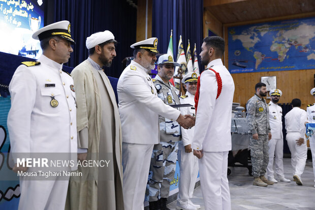 آیین دانش آموختگی دانشجویان دانشگاه علوم دریایی امام خمینی (ره) نداجا 15