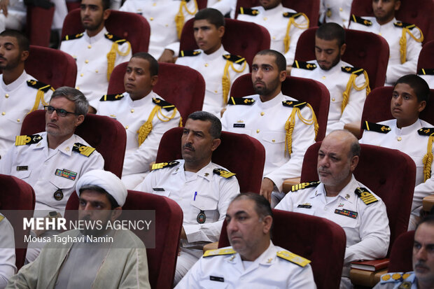 آیین دانش آموختگی دانشجویان دانشگاه علوم دریایی امام خمینی (ره) نداجا 35