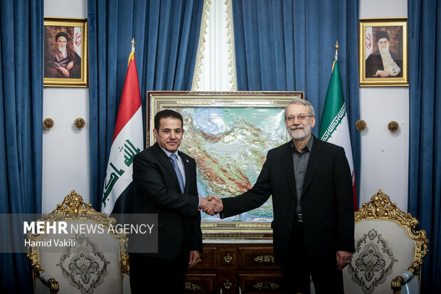 دیدار دبیر شورای امنیت ملی ایران با مشاور امنیت ملی جمهوری عراق