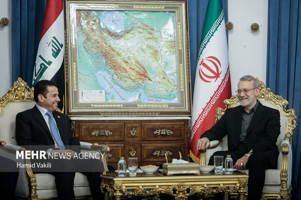 دیدار دبیر شورای امنیت ملی ایران با مشاور امنیت ملی جمهوری عراق