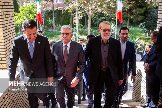 دیدار دبیر شورای امنیت ملی ایران با مشاور امنیت ملی جمهوری عراق